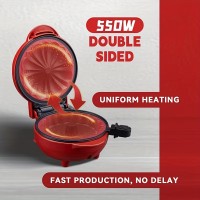 [1pc Mini Waffle Maker] 1pc Multifunctional Mini Waffle Maker | Non-Stick Coating, Quick Heating for Cakes, Bread and Breakfast | Essential Christmas Gift for Home