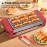 Electric 12 Hot Dog 5 Roller Commercial Sausage Grill Cooker Machine 800W, Food Service Equipment, Grilling, Compact Grill Cooker, Professionalgrade Machine, Commercialgrade Materials