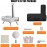 Outdoor Pizza Oven, 12 in Portable Pizza Oven Outdoor, Wood Pellet Pizza Ovens with Pizza Stone, Pizza Peel, Thermometer and Carry Bag, Stainless Steel Pizza Maker Grill for Outside Backyard Camping