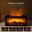 Upgrade 3D Flame Fireplace Aroma Diffuser, Aromatherapy Machine Colorful Humidifier Button type, 6/8/10 Hour Time BookingFor Homes, Offices, Yoga Studios, and Gyms