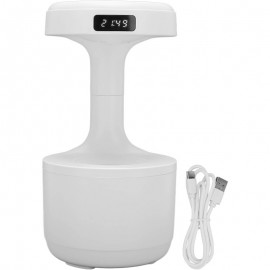 27.05oz USB-Powered Cool Mist Humidifier with Digital Display & Auto Shut-Off, Quiet Operation, Portable Air Enrichment Humidifier for Home, Office, Bedroom, Yoga Studio - White, Battery-Powered (Non-), Compact Design, Easy-Fill Top