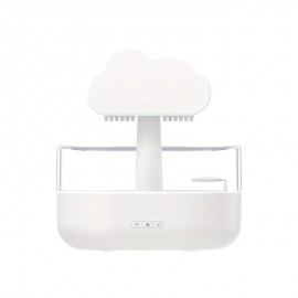Simulated raindrop aroma diffuser machine colorful light rain mist essential oil diffuser USB desktop atmosphere rain cloud water drip humidifier