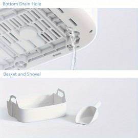 Mint Green Countertop Ice Maker with Basket & Scoop – Fast Bullet Ice, Large Capacity, Portable Design for Home, Office, or Camping – Ideal Gift for Men and Women, Home Kitchen Appliance | Sleek Appliance | Durable Construction