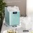 45Lbs Nugget Ice or 26Lbs Bullet Ice Maker or 4L Mini Fridge for Options, Pellet Ice Maker Machine with 24H Timer, Nugget Ice Maker Countertop, Self-Cleaning Pebble Countertop Ice Maker with Crushed Ice for Home Black