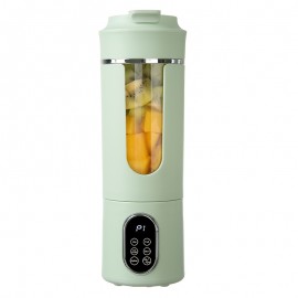 USB- Portable Electric Juicer & Blender - Mini Handheld Fruit/ Vegetable Juice Maker with One-Touch Cleaning, USB-C, Ice Crushing for Smoothies, Milkshakes, Slushies