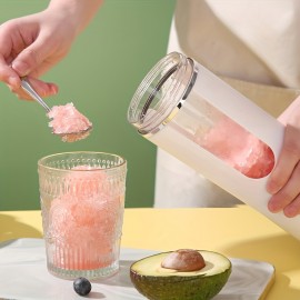 USB- Portable Electric Juicer & Blender - Mini Handheld Fruit/ Vegetable Juice Maker with One-Touch Cleaning, USB-C, Ice Crushing for Smoothies, Milkshakes, Slushies