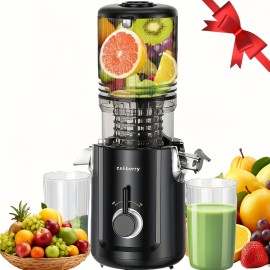 Celiberry Slow Masticating Cold Press Juicer Machine with 4.1