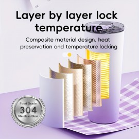 Portable Blender Juice Cup for Shakes and Smoothies, 21.9oz|650ml Free Travel Cup and Lid, Durable Stainless Steel Blades for Powerful Blending Performance, keep cold&heat | Powerful crushed ice function, safety anti-mistouch design, 20-blade head