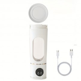 New household 23.67oz crushed ice juicer cup USB charging portable juicer outdoor portable cup 12 blade blade juicer