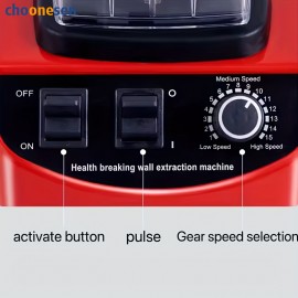 Heavy-Duty Multi-Purpose Blender & Juicer - Powerful Motor for Smoothies, Ice Crushing, Meal Prep - Compact Design with Easy-Clean Blades - Ideal for Home, Commercial Kitchens, Cafes, Restaurants - US Plug (110V) - Durable Construction