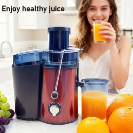 High-Power 21000 RPM Juicer with - Multi-Functional Centrifugal & cold/Hot pressing for Maximum Juice Extraction, - Compatible with Fruits, Vegetables, Leafy Greens, - American Plug (110V) - Ideal for, Smoothies & - Perfect
