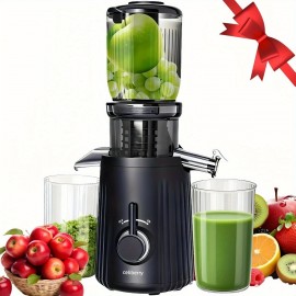 Celiberry Slow Masticating Cold Press Juicer Machine with 4.1