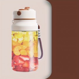 [800ml Large Capacity Juice Cup] 800ml Large Capacity Juice Cup with 14-Leaf Blades, Quick-Freeze Fresh Fruit Smoothie, One-Press Operation (Portable Leak-Proof + Direct Drinking Design)