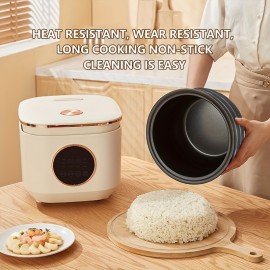 Home multifunctional large capacity 1.32gal rice cooker, fully automatic reservation steaming and cooking machine, with non stick inner pot, Home Meal Preparation, Steam Vegetables Appliance, Steam And Cook Machine, Compact Square Design, Minimalist Cookware, Busy Home Cooks