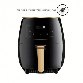 1pc air fryer | 110V |152.18-ounce air fryer|Compact design|air fryer machine|Fully automatic French fries machine|bakery equipment|Portable electric fryer|Suitable for crispy French fries, chicken wings and snacks|Christmas Eve