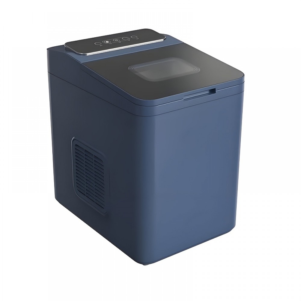 Ice Maker Countertop, 9 Cubes Ready In 7 Mins, 20lbs In 24Hrs, 2 Sizes Of Bullet Ice, Self-Cleaning Ice Machine With Ice Scoop And Basket For Home Kitchen