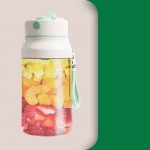 [800ml Large Capacity Juice Cup] 800ml Large Capacity Juice Cup with 14-Leaf Blades, Quick-Freeze Fresh Fruit Smoothie, One-Press Operation (Portable Leak-Proof + Direct Drinking Design)