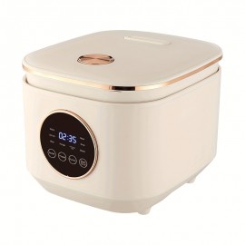Home multifunctional large capacity 1.32gal rice cooker, fully automatic reservation steaming and cooking machine, with non stick inner pot, Home Meal Preparation, Steam Vegetables Appliance, Steam And Cook Machine, Compact Square Design, Minimalist Cookware, Busy Home Cooks